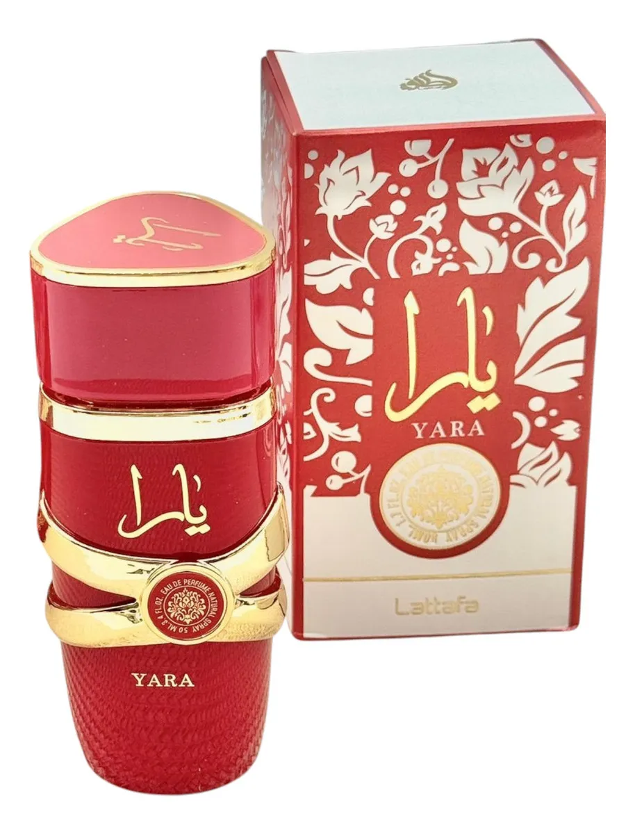 Miniatura 2 de Perfume arabe Yara Rojo Lattafa 100ml
